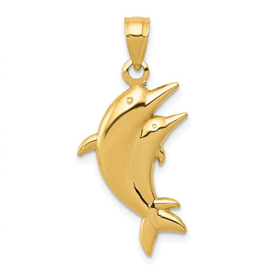 14K gold pendant