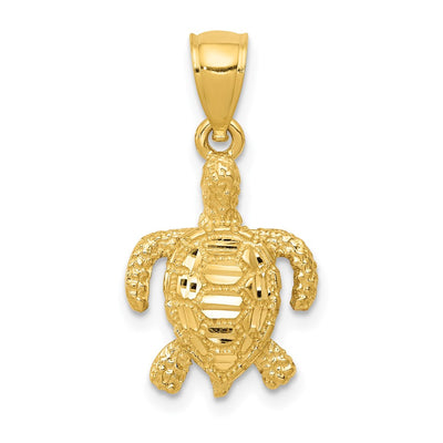 14K gold pendant