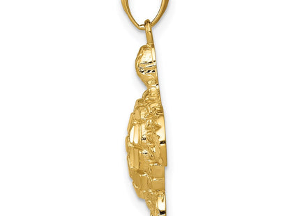 14k Yellow Gold Pendants Style K6033 - Classique Jewelry Inc.