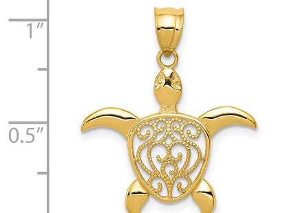 14k Yellow Gold Pendants Style K6038 - Classique Jewelry Inc.