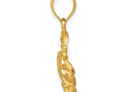 14k Yellow Gold Pendants Style K6039 - Classique Jewelry Inc.