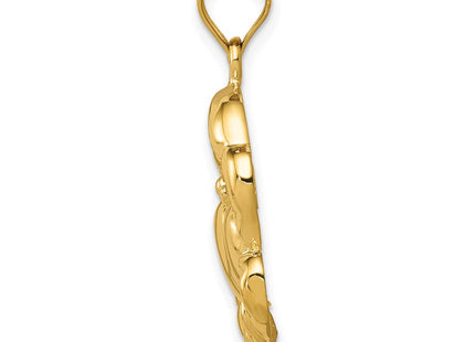 14k Yellow Gold Pendants Style K6040 - Classique Jewelry Inc.