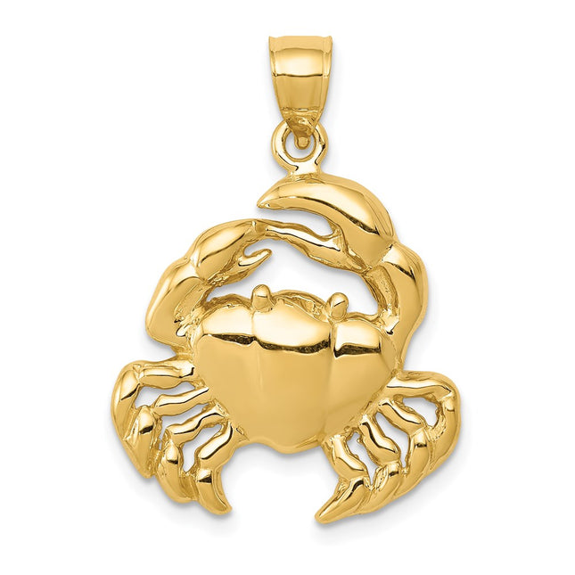14k Yellow Gold Pendants Style K6040 - Classique Jewelry Inc.