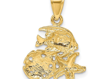 14k Yellow Gold Pendants Style K6054 - Classique Jewelry Inc.