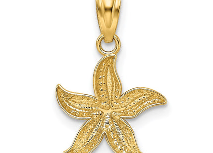 14k Yellow & Rhodium Pendants Style K6060 - Classique Jewelry Inc.