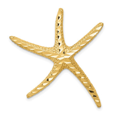 14K gold starfish pendants & charm