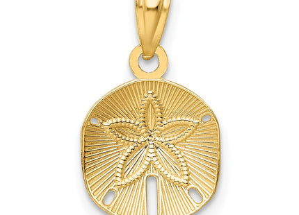 14K gold pendant, another view