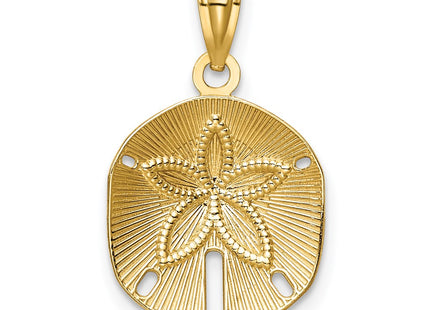 14K gold pendant, another view