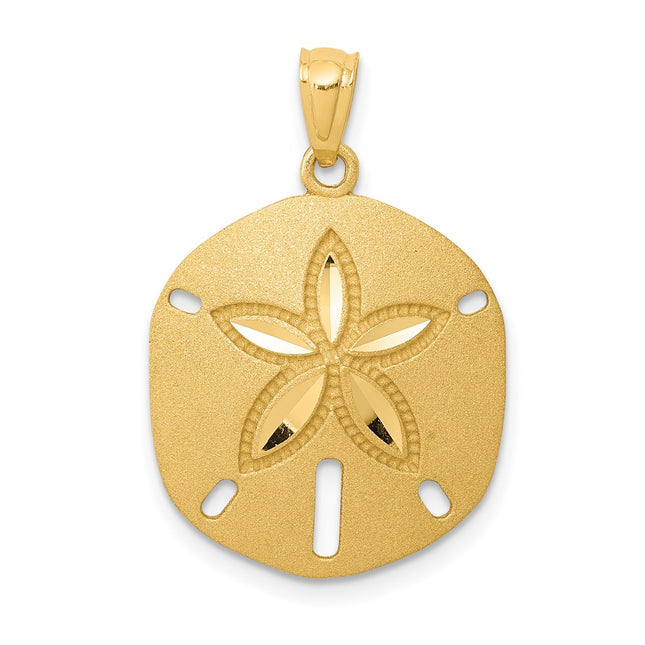 14k Yellow Gold Pendants Style K6075 - Classique Jewelry Inc.