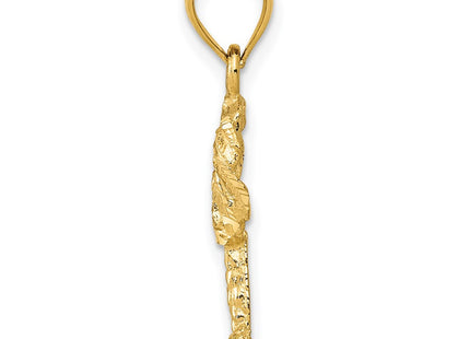 14k Yellow Gold Pendants Style K6078 - Classique Jewelry Inc.