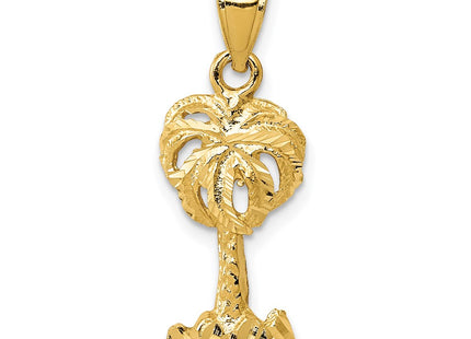 14k Yellow Gold Pendants Style K6078 - Classique Jewelry Inc.