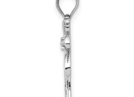 14k White Gold Pendants Style K6079 - Classique Jewelry Inc.