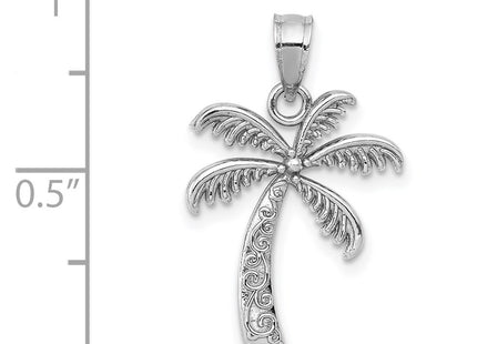 14k White Gold Pendants Style K6079 - Classique Jewelry Inc.