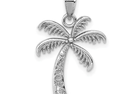 14k White Gold Pendants Style K6079 - Classique Jewelry Inc.