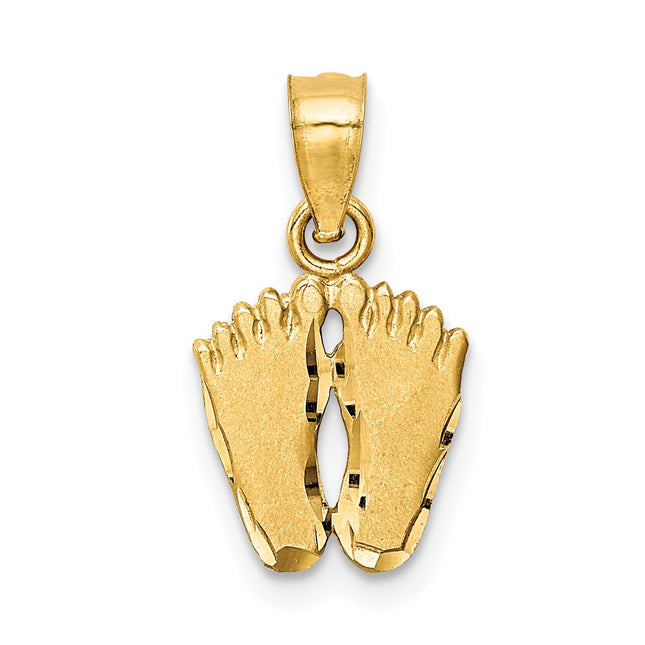 14k Yellow Gold Pendants Style K6084 - Classique Jewelry Inc.