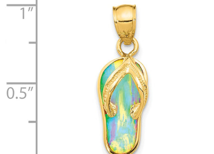 14k Yellow Gold Pendants Style K6089 - Classique Jewelry Inc.