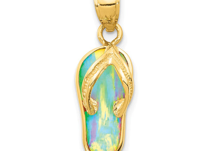 14k Yellow Gold Pendants Style K6089 - Classique Jewelry Inc.