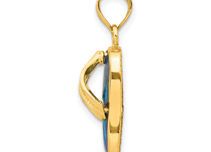 14k Yellow Gold Pendants Style K6090 - Classique Jewelry Inc.