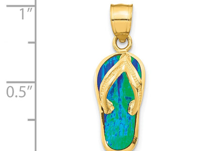 14k Yellow Gold Pendants Style K6090 - Classique Jewelry Inc.