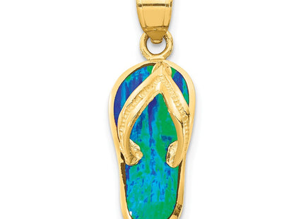 14k Yellow Gold Pendants Style K6090 - Classique Jewelry Inc.