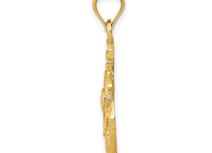 14k Yellow Gold Pendants Style K6092 - Classique Jewelry Inc.