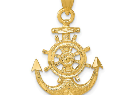 14k Yellow Gold Pendants Style K6092 - Classique Jewelry Inc.