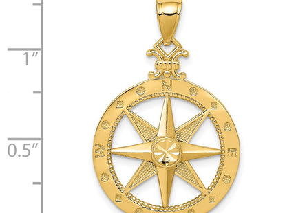 14k Yellow Gold Pendants Style K6096 - Classique Jewelry Inc.