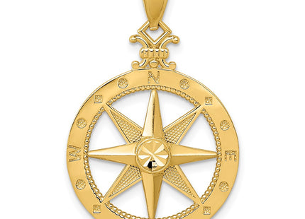 14k Yellow Gold Pendants Style K6096 - Classique Jewelry Inc.