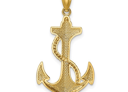 14k Yellow Gold Pendants Style K6100 - Classique Jewelry Inc.