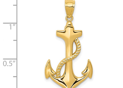 14k Yellow Gold Pendants Style K6100 - Classique Jewelry Inc.