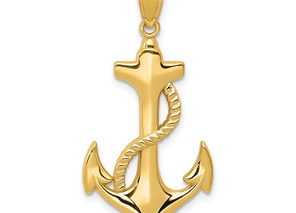 14k Yellow Gold Pendants Style K6100 - Classique Jewelry Inc.