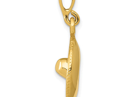 14k Yellow Gold Pendants Style K6115 - Classique Jewelry Inc.