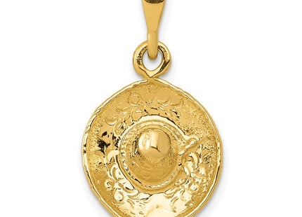 14k Yellow Gold Pendants Style K6115 - Classique Jewelry Inc.
