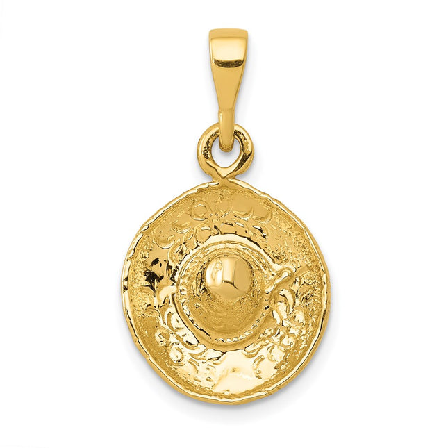 14k Yellow Gold Pendants Style K6115 - Classique Jewelry Inc.