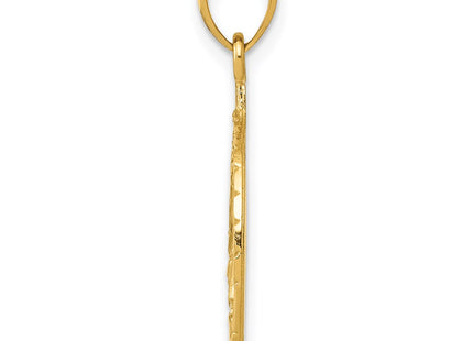 14k Yellow Gold Pendants Style K6116 - Classique Jewelry Inc.