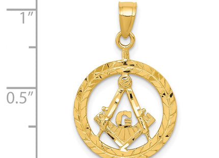 14k Yellow Gold Pendants Style K6116 - Classique Jewelry Inc.