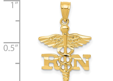 14k Yellow Gold Pendants Style K6118 - Classique Jewelry Inc.