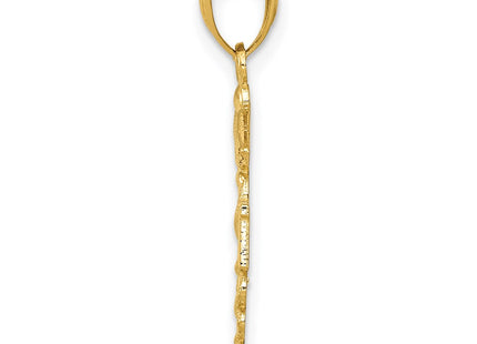 14k Yellow Gold Pendants Style K6119 - Classique Jewelry Inc.