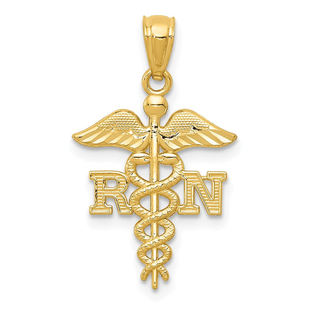 14k Yellow Gold Pendants Style K6119 - Classique Jewelry Inc.
