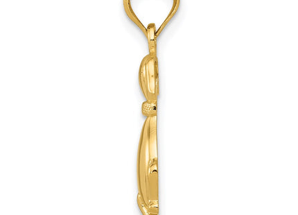 14k Yellow Gold Pendants Style K6120 - Classique Jewelry Inc.