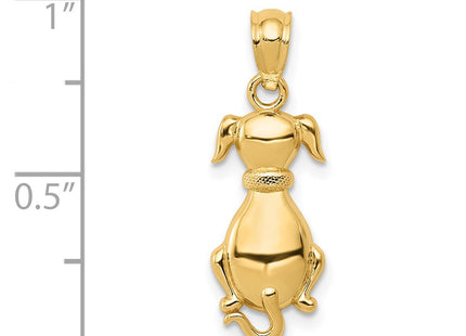 14k Yellow Gold Pendants Style K6120 - Classique Jewelry Inc.