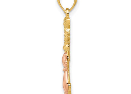 14k Two-tone Pendants Style K6122 - Classique Jewelry Inc.