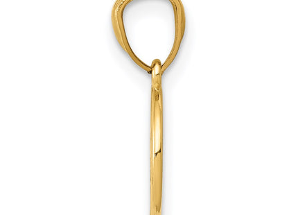 14k Yellow Gold Pendants Style K6129 - Classique Jewelry Inc.