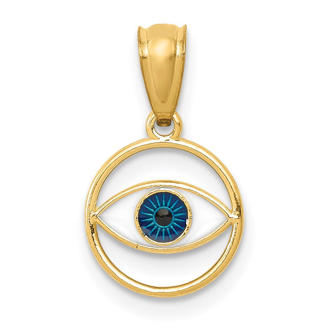 14k Yellow Gold Pendants Style K6129 - Classique Jewelry Inc.