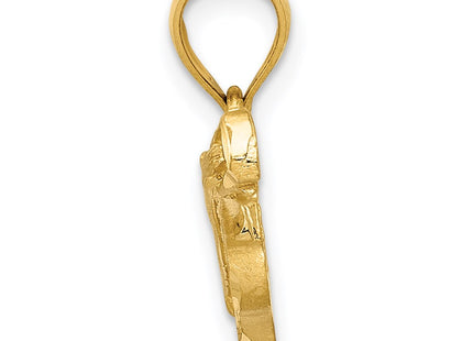 14k Yellow Gold Pendants Style K6131 - Classique Jewelry Inc.