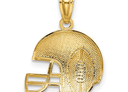14k Yellow & Rhodium Pendants Style K6145 - Classique Jewelry Inc.