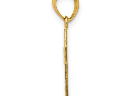 14k Yellow Gold Pendants Style K6153 - Classique Jewelry Inc.