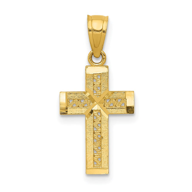 14k Yellow Gold Pendants Style K6153 - Classique Jewelry Inc.