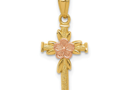 14k Two-tone Pendants Style K6160 - Classique Jewelry Inc.