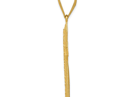14k Yellow Gold Pendants Style K6162 - Classique Jewelry Inc.